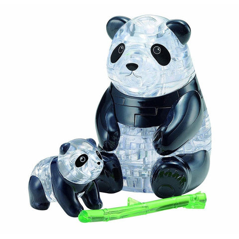 Bepuzzled 3D Crystal Puzzle: 2 Pandas