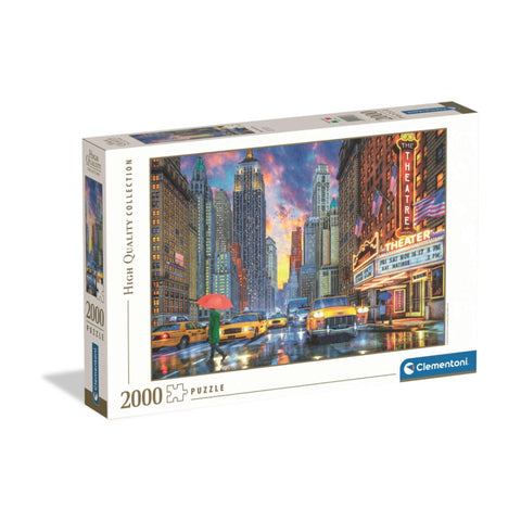 Clementoni Rainy Manhattan 2000 Piece Jigsaw Puzzle