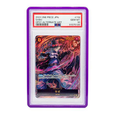 Cardboard Guardian Vanta Case - PSA Style - Purple