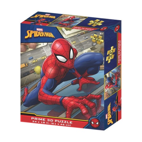 Prime3D 500pc Lenticular Marvel Spiderman Jigsaw Puzzle