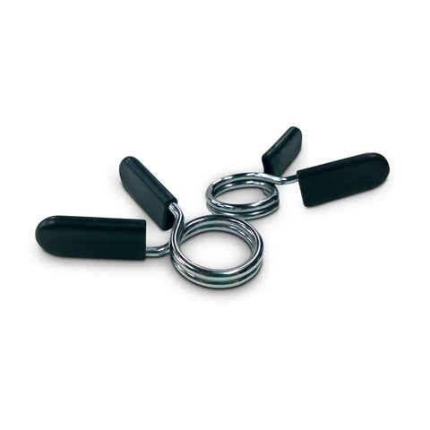 Bodyworx 2pc Standard Spring Collars For 28mm Weight Handle Bar Pair