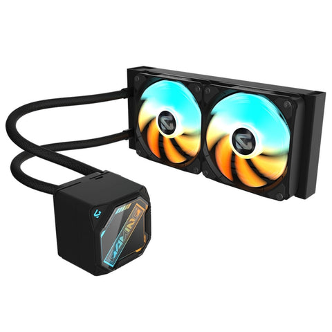 GIGABYTE Gaming 240 240mm ARGB AIO Liquid CPU Cooler - Black