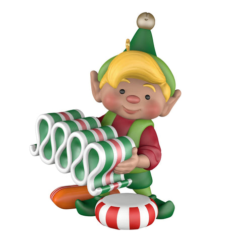 North Pole Tree Trimmers, 13th in the Series - 2025 Hallmark Keepsake Christmas Ornament