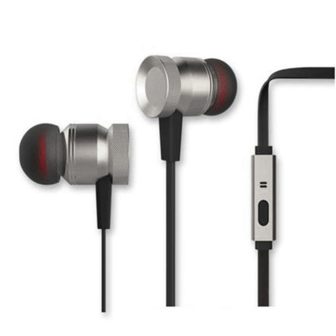 Sansai Stereo Earphones (Metallic Silver)