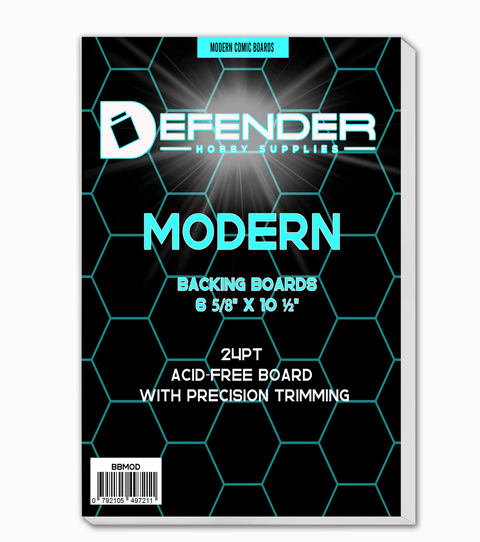 Defender Modern Comic Boards 6 5/8" × 10 ½"