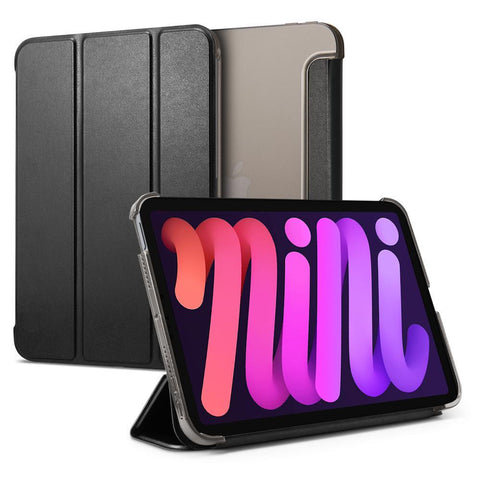 Spigen Apple iPad mini A17 Pro (2024) / mini 6th Gen (2021) Smart Fold Case (Black)