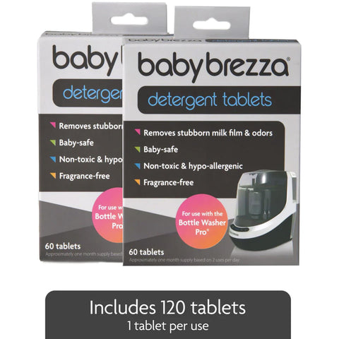 Baby Brezza Bottle Washer Pro Detergent (120 Tablets)