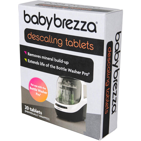 Baby Brezza Descaling Tablets For Bottle Washer Pro (20 Tablets)