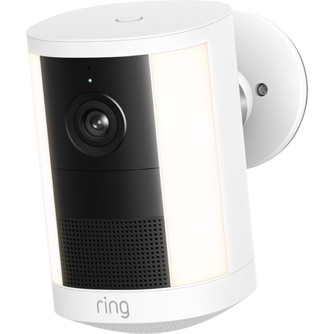 Ring Spotlight Cam 2K (2nd Gen) Battery Powered Security Camera (White)