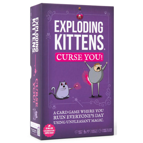 EXPLODING KITTENS CURSE YOU CARD GAME