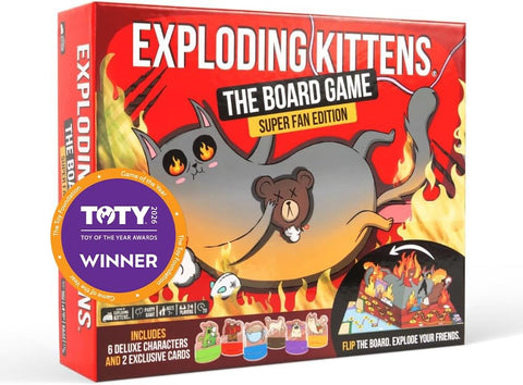 Exploding Kittens The Board Game Super Fan Edition