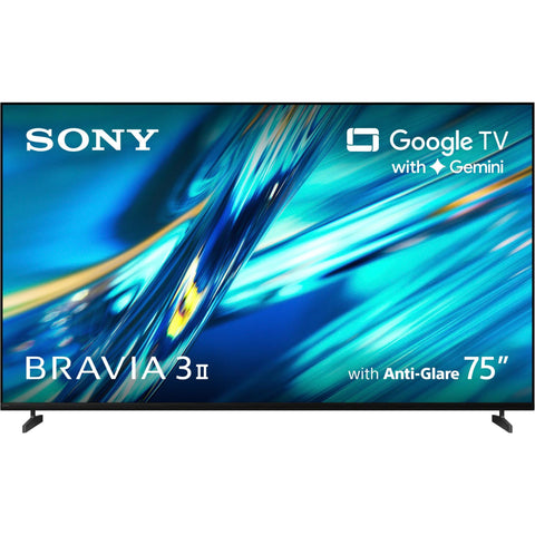 Sony 75" BRAVIA 3 II 4K LED AI Google TV [2026]
