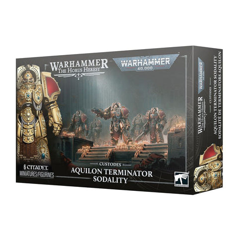 Games Workshop Warhammer 40K The Horus Heresy Adeptus Custodes Aquilon Terminator Sodality