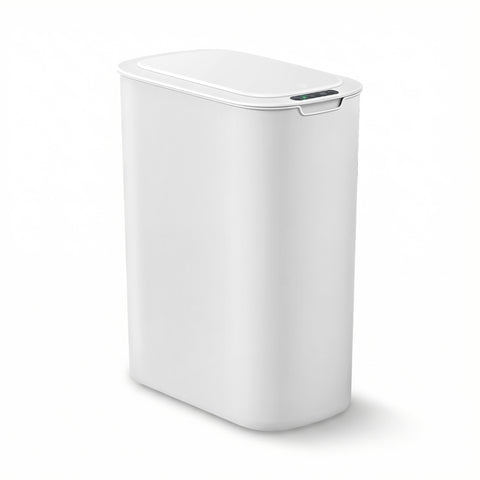 Devanti 21L Motion Sensor Kitchen Bin Slim Touchless Rubbish Can with Lid White