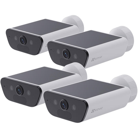 EzViz Security Camera with Solar Panel (4 Pack)