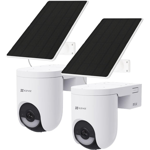EZVIZ HB8 Lite 3K Security Camera with Solar Panel (2 Pack)