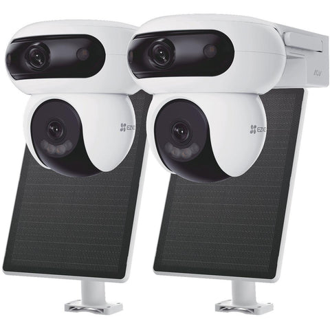 EzViz HB90 Dual 3K Security Camera with Solar Panel (2 Pack)