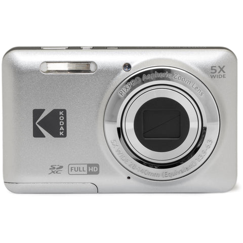 Kodak Pixpro FZ55 Digital Compact Camera (Silver)