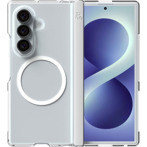 ZAGG Crystal Palace Snap Case for Galaxy Fold8 Ultra (Clear)