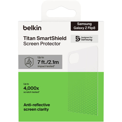 Belkin SheerForce Titan SmartShield Screen Protector for Galaxy Z Flip8