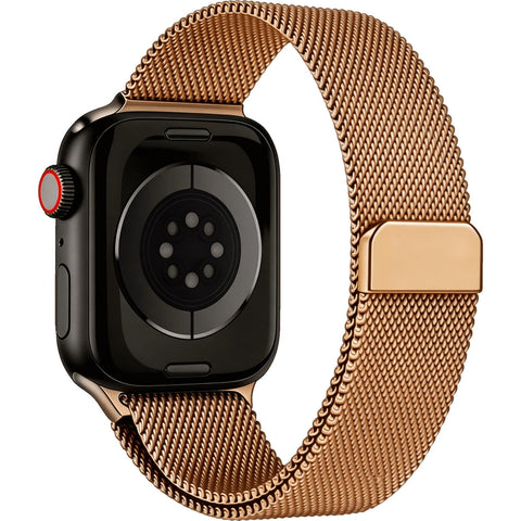 Crest Milanese Watch Strap for Apple Watch 38-41mm (Rose Gold)