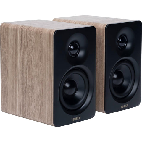 Edifier M60 Compact Powered Bluetooth Speakers  (Classic Oak)