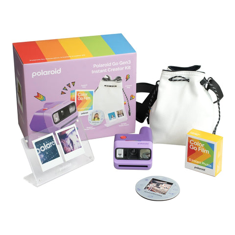 Polaroid Go Gen 3 Instant Creator Kit (Purple)