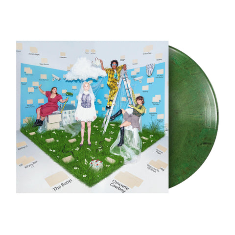 Concrete Cowboy (The Quiet Garden Variant Green Regrind Vinyl)