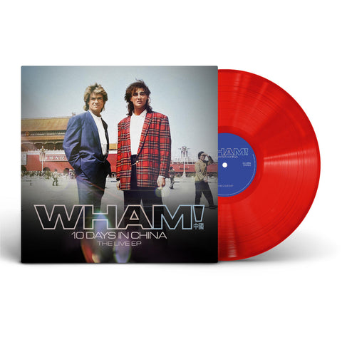 Wham! 10 Days In China - The Live EP (JB Hi-Fi AU Exclusive Red Vinyl)