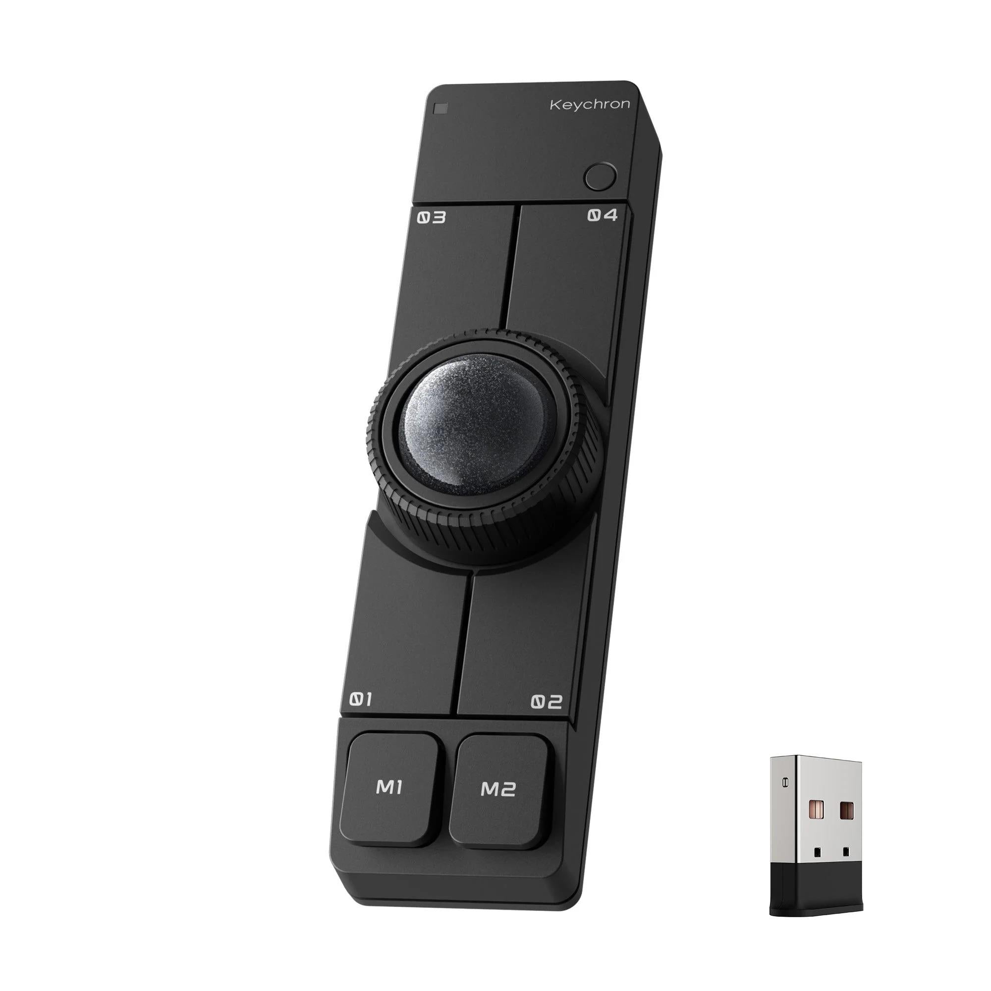 Keychron Nape Pro Wireless Trackball Mouse (Black) - JB Hi-Fi