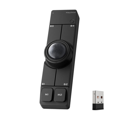 Keychron Nape Pro Wireless Trackball Mouse (Black)
