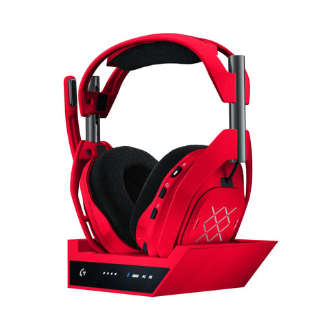 Logitech G Astro A50 X LIGHTSPEED Wireless Gaming Headset + Base Station (Mars Red)
