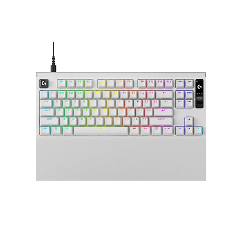 Logitech G Pro X2 Rapid Gaming Keyboard (White)
