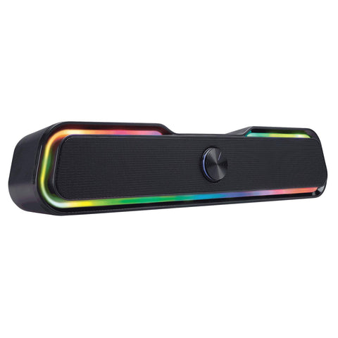 Gtek 2 Channel RGB Soundbar - Black