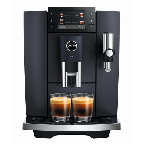Jura E8 Fully Automatic Coffee Machine (Cosmic Black)
