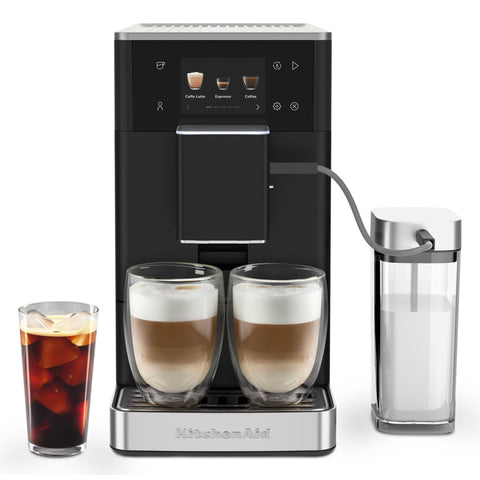 KitchenAid KF4 Compact Fully Automatic Esspresso Machine (Matte Black)