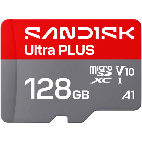 SanDisk Ultra PLUS microSDXC 128GB 200MB/s Memory Card