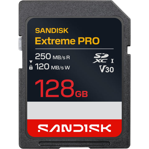 SanDisk Extreme Pro SDXC 128GB 250MB/s Memory Card