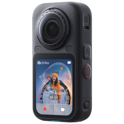 Insta360 X6 8K 360 Action Camera Standard Bundle (Midnight Black)