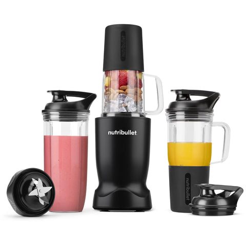 NutriBullit Turbo Personal Blender Ultimate Pack (Carbon Black)