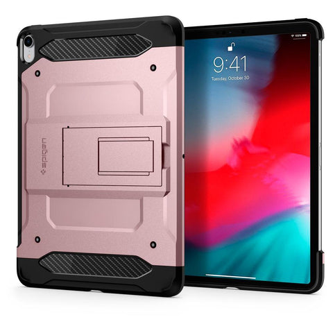 Spigen Apple iPad Pro 11 2018 Smart Tough Armor Tech Case (Rose Gold)