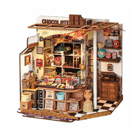 Robotime DIY Mini Store Sweet Chocolate Shop