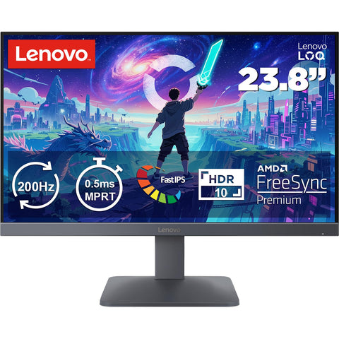 Lenovo LOQ 24-10 23.8" FHD 200Hz Gaming Monitor
