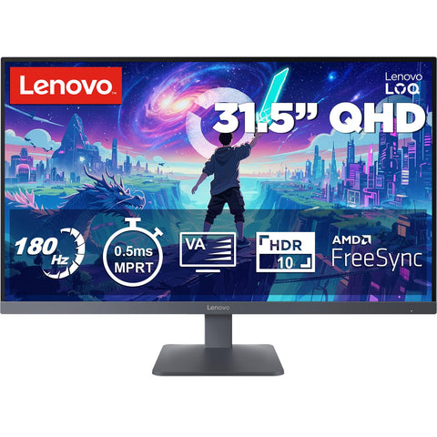 Lenovo LOQ 32Q-10 31.5" QHD 180Hz Fast VA Gaming Monitor