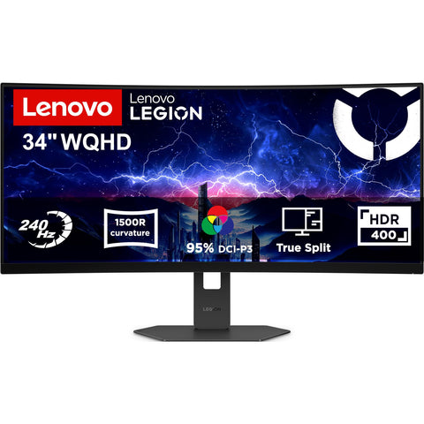 Lenovo Legion 34W-2C 34" WQHD 240Hz Curved Gaming Monitor