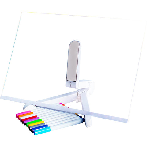 Flea Market LED Message Board with 10 Markers