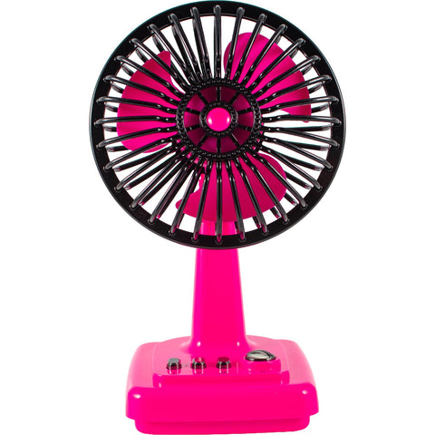 Flea Market Retro Desktop Fan (Pink)