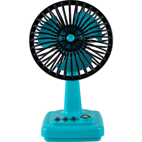 Flea Market Retro Desktop Fan (Teal)