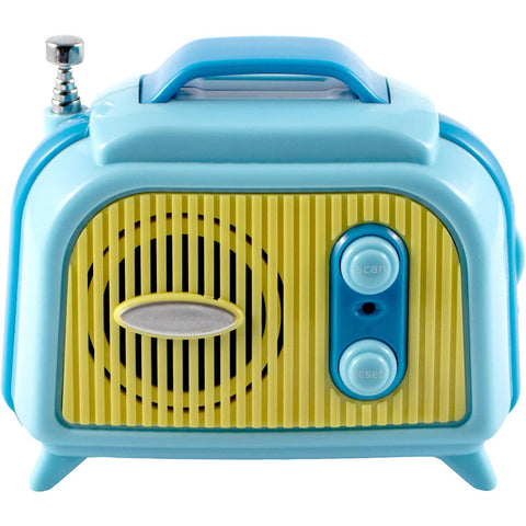 Flea Market Micro Retro Radio (Teal)