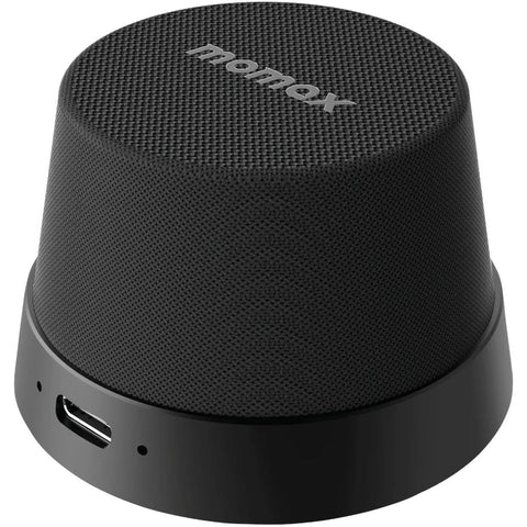 Momax 1-Vibe Go Magnetic Wireless Speaker (Black)
